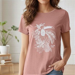 Camiseta Feminina Estampada Malwee