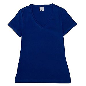 Blusa Baby Look Feminino Decote V 1000004503 Malwee