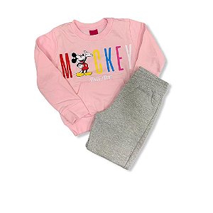 Conjunto Infantil Feminino Estampado P90128 Disney