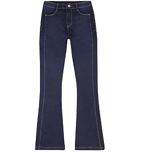 Calça Jeans Feminina Flare Com Soft Touch H9511A Hering