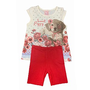 Conjunto Contton Sweet Puppy 11932135 Kely & Kety