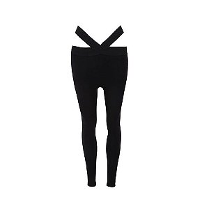 Calça legging feminina fitness básica Trifil Preto