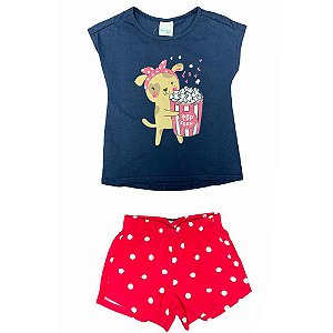 Conjunto Infantil Estampado Malwee Kids 1000069708