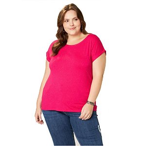 Blusa Manga Curta Plus Size 1000034425 Malwee Wee