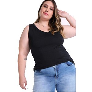 Camiseta Regata Plus Size Feminina 1000077565 Malwee Wee