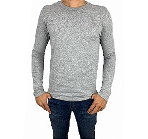 Camiseta Masculina Manga Longa Gola Careca  H60183 Habana