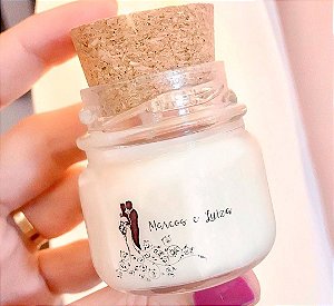 Mini Vela Aromática Lembrancinhas Personalizadas Luiza