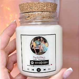 Vela Aromática Dia dos Namorados