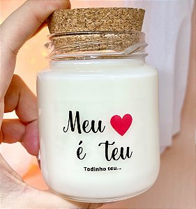 Vela Aromática Dia dos Namorados