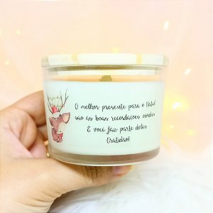 Vela Aromática Lembrancinha Natal Especial 110g