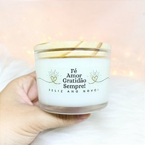 Vela Aromática Lembrancinha Ano Novo 110g