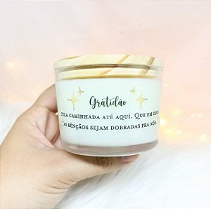 Vela Aromática Lembrancinha Ano Novo 110g