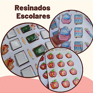 RESINADO TEMA ESCOLAR