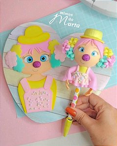 Olho Moana M e G ( azul e marrom)