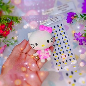 Olho e boquinha Hello Kitty