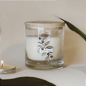 Vela aromática Pitanga Preta - Inspire