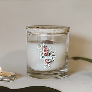 Vela aromática Pimenta Rosa - Inspire