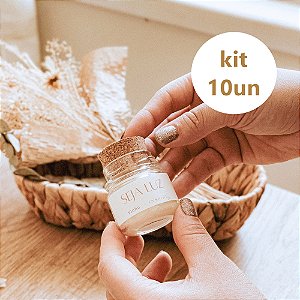 10 Mini velas 40gr - tampa cortiça
