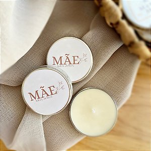Mãe Amor Maior - Mini vela latinha - 15gr