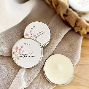 Mãe, a luz que brilha mais - Mini vela latinha - 15gr