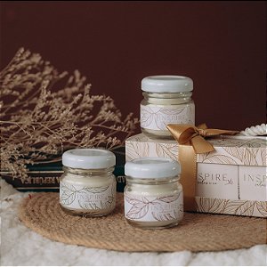 Bolsa de Natal 3 mini Velas