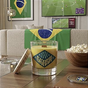 Vela Amarelo Baunilha 200 gr - Copa 2026