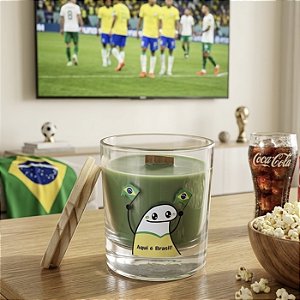 Vela Verde Limão Siciliano 200 gr - Copa 2026