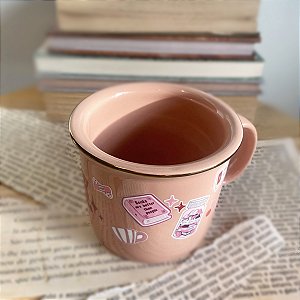 Caneca Pretty girl read books - 280ml