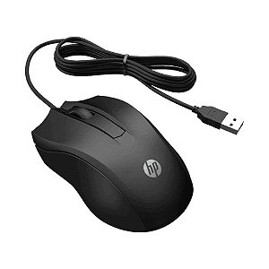 Mouse Hp 100 1.600 DPI USB Preto
