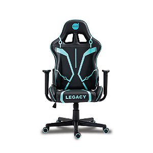 Cadeira Gamer Dazz Legacy Series Preto e Azul