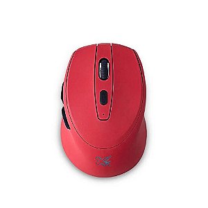 Mouse Sem Fio Wireless Oriente 1.600 DPI Vermelho - Maxprint