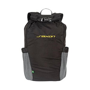 Mochila Para Viajar Saxon Estanque Para Motociclista Preto 16L - Mojoy