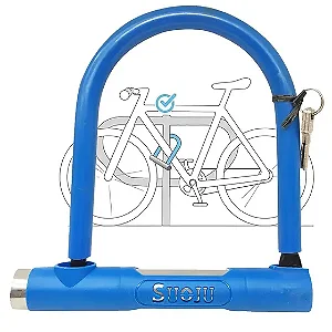 Corrente com Cadeado Trava U Kade – Segurança para Bicicletas e Motos