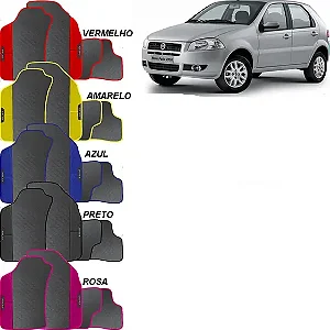 Jogo de Tapetes Automotivos Fiat Palio G3 – Estilo, Proteção e Conforto