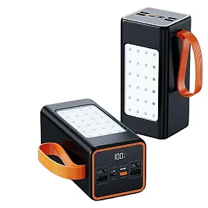 Power Bank Carga Rápida Carregador Portátil Alta Capacidade