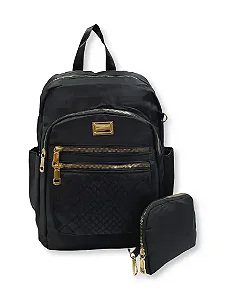 Mochila Feminina Impermeável com Bolsinha Passeio Trabalho