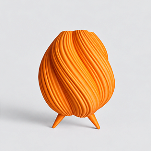 Luminária Wave Big Laranja