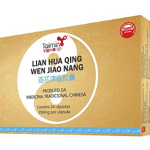 LIAN HUA QING WEN JIAO NANG - TAIMIN - 24 CAPS