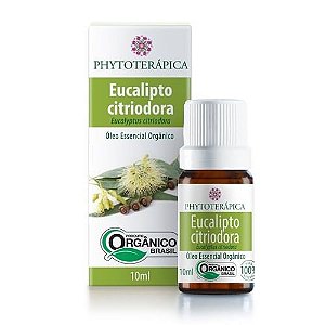Óleo Essencial de Eucalipto Citriodora (Orgânico) - 10ml-phytoterapica