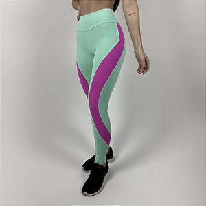 LEGGING BOOSTER UP GREEN PINK