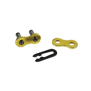 Emenda de corrente Cz chain gold sem retentor