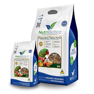Nutribiótica Psitacídeos Médio Porte