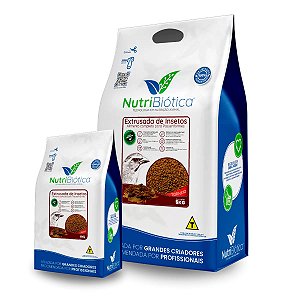 Nutribiótica Trinca ferro Extrusada Inseto Torneio