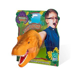 Dino Fantoche Dinossauro Amigo - 341 - Supertoys