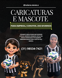 Caricaturas e Mascote