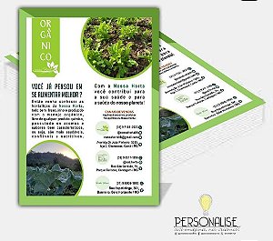 Arte encarte, folder, panfleto