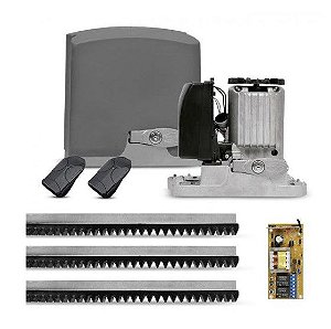 Motor de Portão Kit Automatizador Deslizante Custom DZ Rio  1/4 HP - PPA
