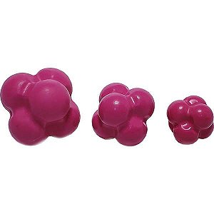 Brinquedo Bola Maciça Átomo 6 em 1- Rosa