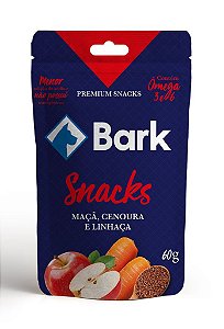 Bark Snack Maça, Cenoura e Linhaça 60g