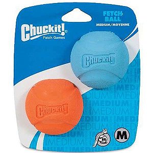 Brinquedo Chuckit Bola Fetch Ball M - 2 Unidades